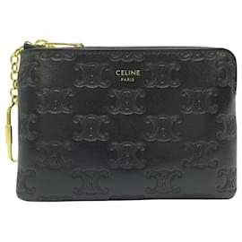 Céline-Céline Coin pocket zipped-Black