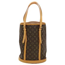 Louis Vuitton-LOUIS VUITTON Monogram Bucket GM Shoulder Bag M42236 LV Auth 41864-Monogram