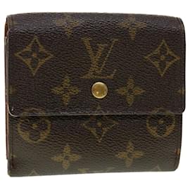 Louis Vuitton-Carteira LOUIS VUITTON Porte Monnaie Billets Cartes Crdit M61652 Autenticação de LV 41860-Monograma