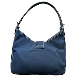 Fendi-Fendi Baguette shoulder bag-Blue