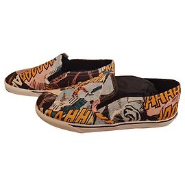 Céline Slip-on Schuhe mehrfarbig Stoff Größe 39 Mehrfarben