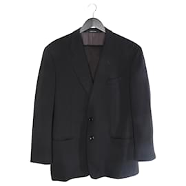 Armani-Wool coat-Black