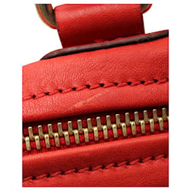 Givenchy-Bolsa Média Givenchy Pandora em Couro Vermelho-Vermelho