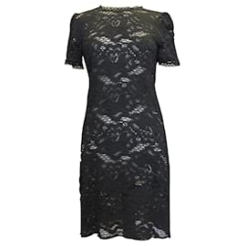 Dolce & Gabbana-Black Floral Lace Dress-Other