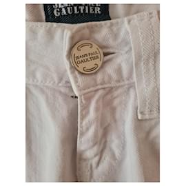 Jean Paul Gaultier-Pantalones-Blanco