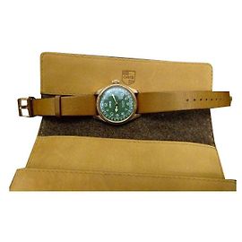 Oris Bronze Big Pointer Date 80th Anniversary Green Bronze Light brown