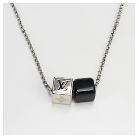 Louis Vuitton, Jewelry, Louis Vuitton Louis Vuitton Collier Dice Gambling  Necklace Silver Metal