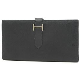 Hermès Béarn Noir