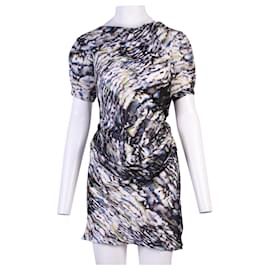 Balenciaga-Print Silk Dress-Other