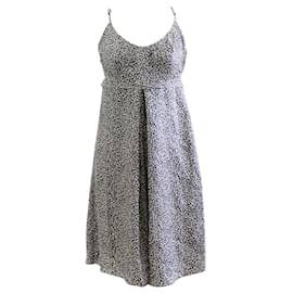 Balenciaga-Printed Empire Silk Dress-Other