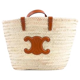 Céline-CELINE  Handbags   Wicker-Beige