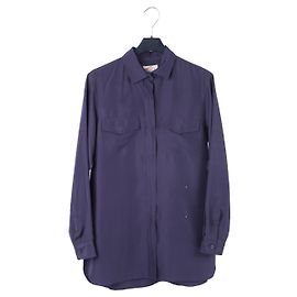 PRADA  Top FR 38 Sintetico Blu navy