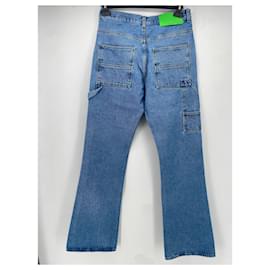 Off White-Jeans OFF-WHITE T.US 31 Algodão-Azul