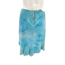 Balmain skirts T.FR 38 Polyester Blue