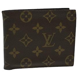 Louis Vuitton-LOUIS VUITTON Monogram Porte Billets Cartes Crdit Monnaie Wallet M61665 LV 42172-Monogram