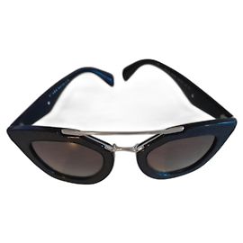 Autre Marque Gafas de sol Prada Negras de Plástico Negro
