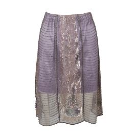 Jupe ornée de perles Blumarine Multicolore