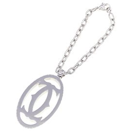 Logo Cartier foderato c Argento