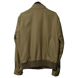 Burberry-Burberry Reversible Harrington Jacket in Beige Cotton -Beige