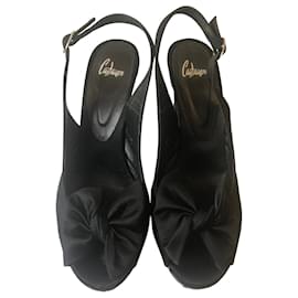 Castaner-Castaner heeled sandals-Black