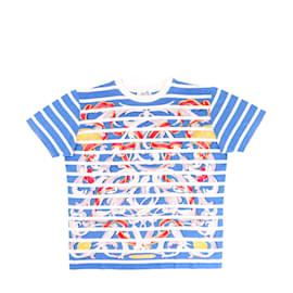 Hermès-Camisetas HERMES T.Algodão M Internacional-Azul