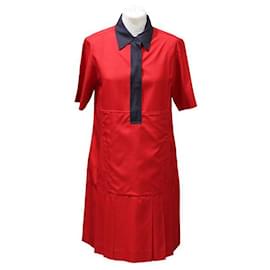 Prada-Dresses-Red,Navy blue