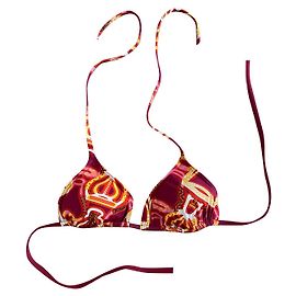 Haut de maillot de bain Hermès Amelia Rose Ixora Multicolore