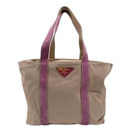 Prada-Fabric Beige Prada Tote-Beige