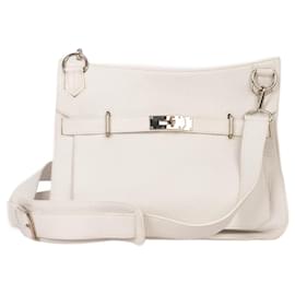 Hermès-HERMES  Handbags T.  Leather-White