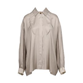 Camisa extragrande Lanvin Gris