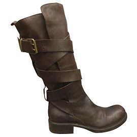Sartore p biker boots 40 Dark brown