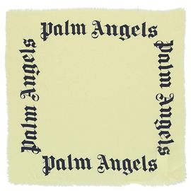 Sciarpa con logo Palm Angels Giallo