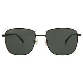 Alfred Dunhill Dunhill Square-Frame Metal Sunglasses Black