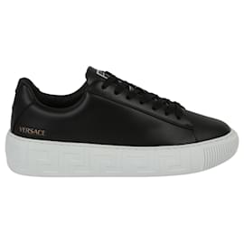 Versace-Versace Greca Sneakers-Black