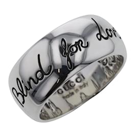 Gucci Anillo ciego para el amor Plata