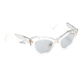 Miu Miu-Getönte Cat-Eye-Sonnenbrille SMU-07P-Andere