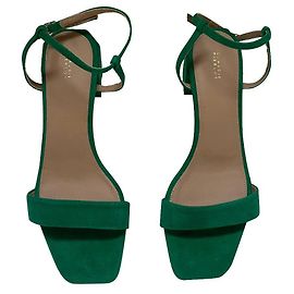 Claudie Pierlot Sandalen Grün