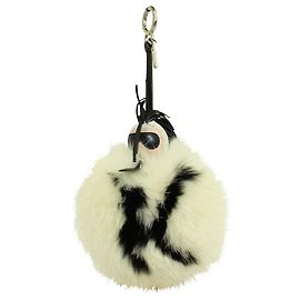 Fendi Karlito Bag Charm White