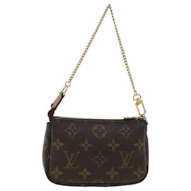 Louis Vuitton-LOUIS VUITTON Monogramm Mini Pochette Accessoires Tasche M.58009 LV Auth yk6889b-Monogramm