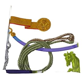 Hermès-Multicolor Silk Hermes Scarf-Multiple colors