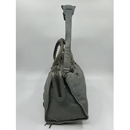 Balenciaga-Grey Leather City-Grey