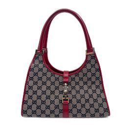 Bolsa de lona marrom Gucci Bardot Marrom