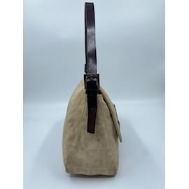 Fendi-Toile Beige Fendi Baguette Mamma-Beige