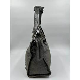 Balenciaga-Grey Leather City-Grey