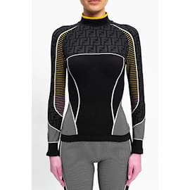 Fendi-FENDI  Tops T.International S Synthetic-Black