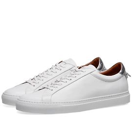 GIVENCHY Trainer T.EU 45 Rindsleder Weiß