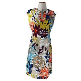 Abito Bogner in cotone ed elastan multicolore Multicolore