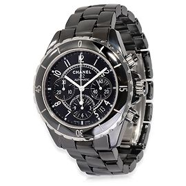 Chanel J12 H0940 Men's Watch In  Ceramic Black