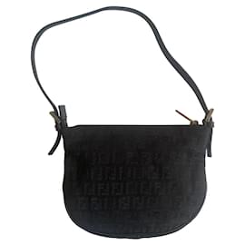 Fendi-BORSA BAGUETTE FENDI-Nero