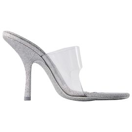 Nudi 105 Sandali - Alexander Wang - PVC - Argento Metallico